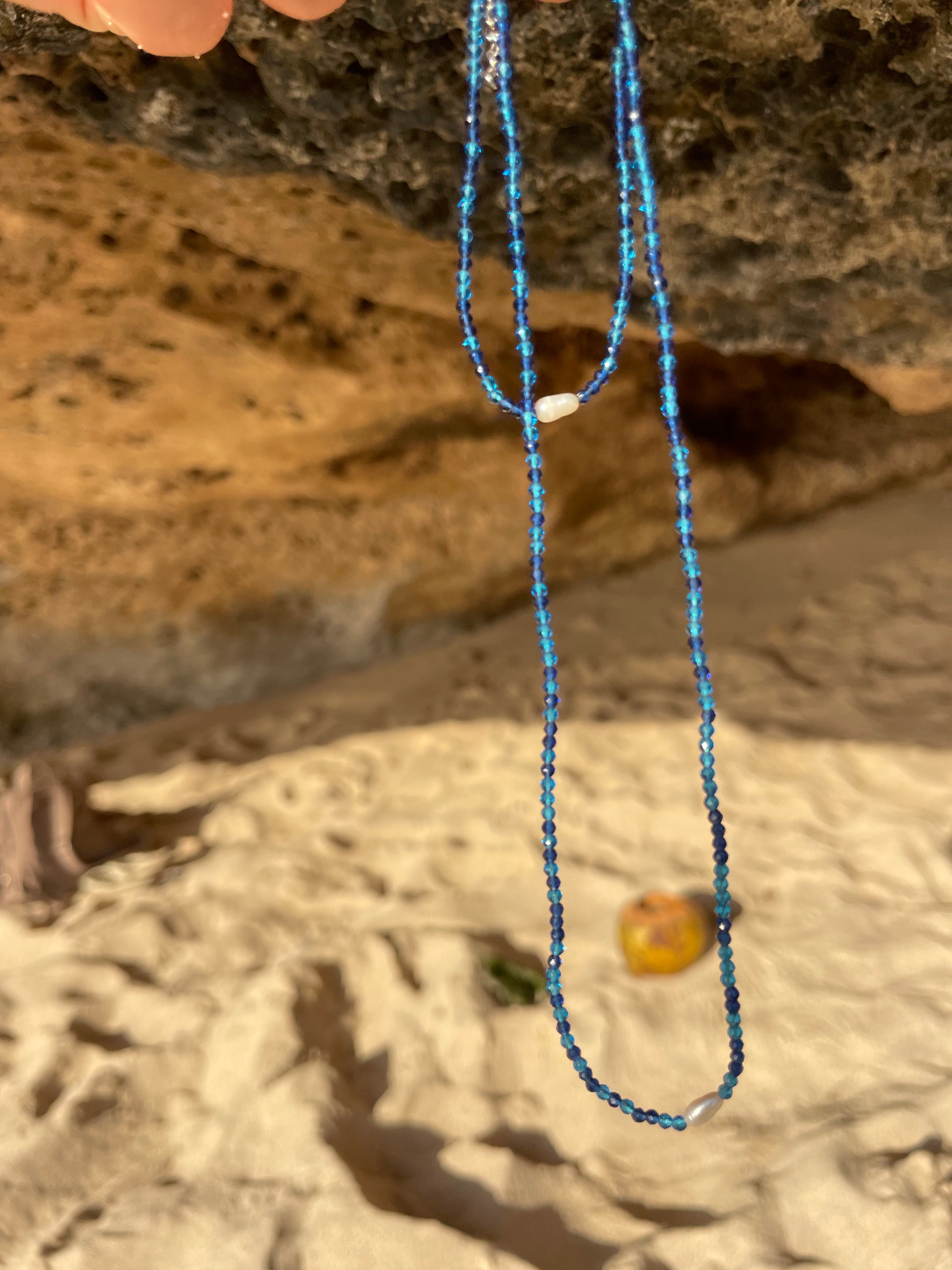 Euro-Summer Necklace | Sea Blue