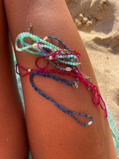 Sea Stone Bracelet | Aqua