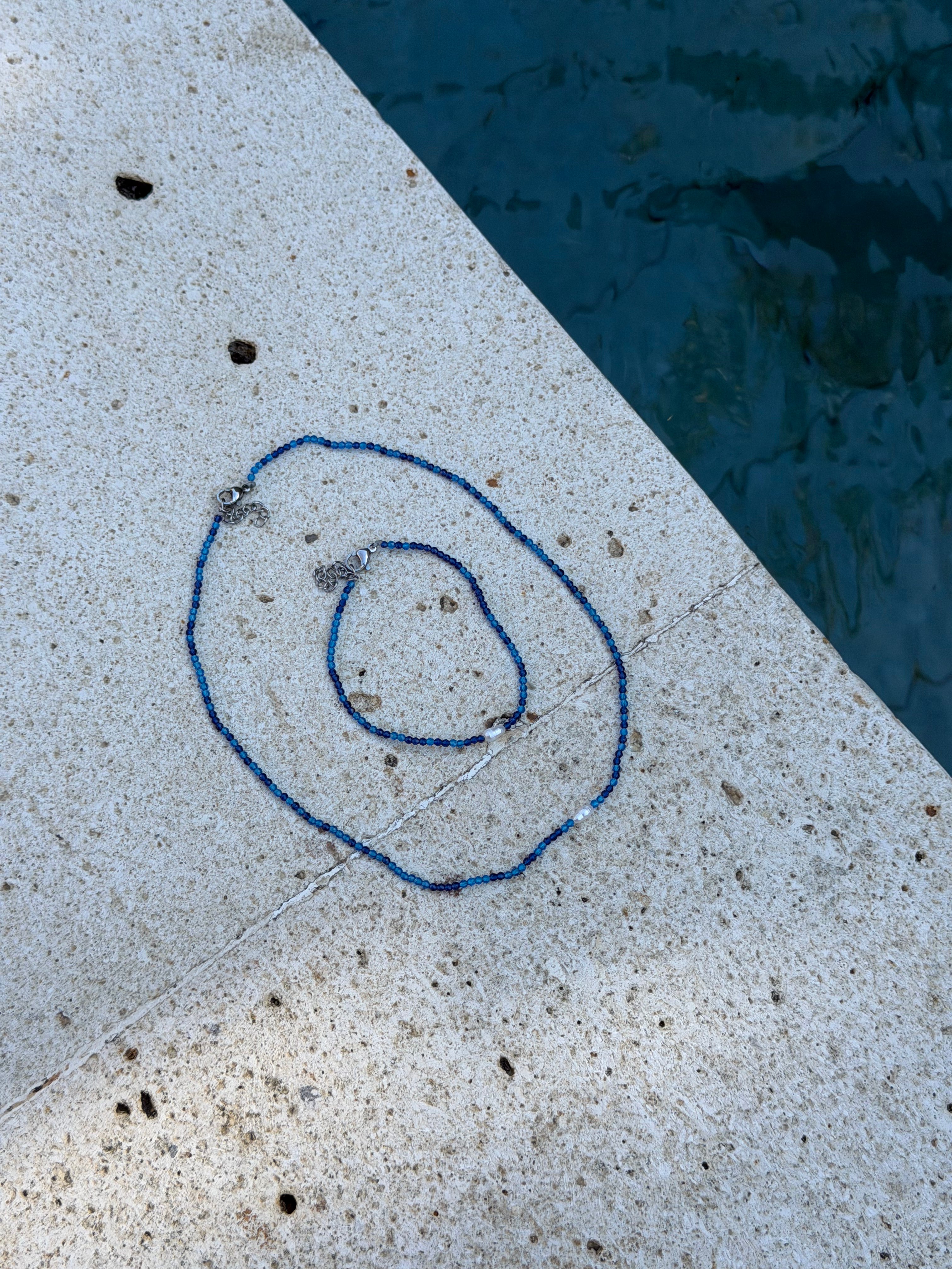 Euro-Summer Necklace | Sea Blue