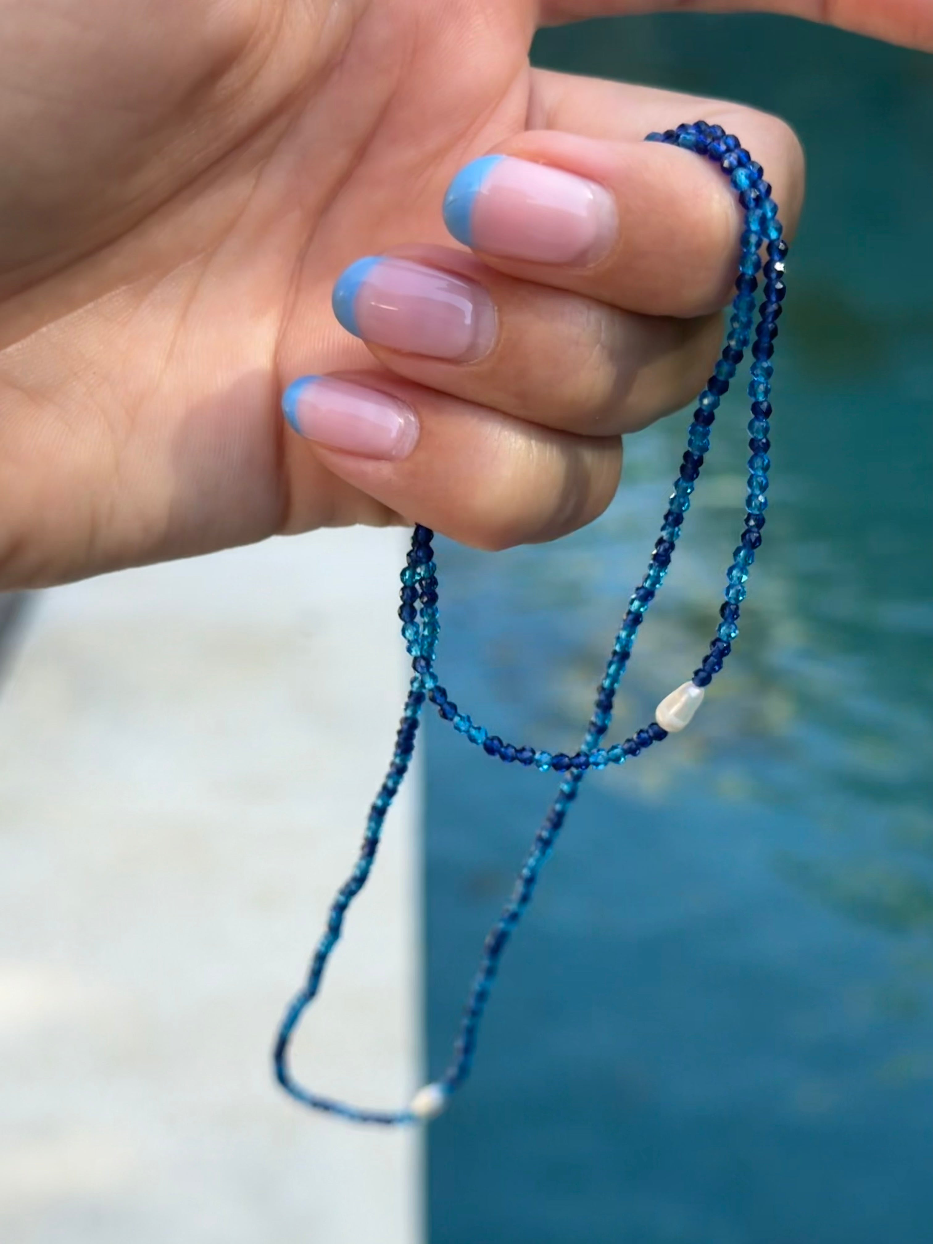 Euro-Summer Necklace | Sea Blue