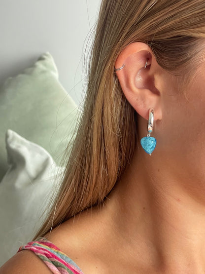 CHUNKY AMORE | Cobalt Blue Hearts