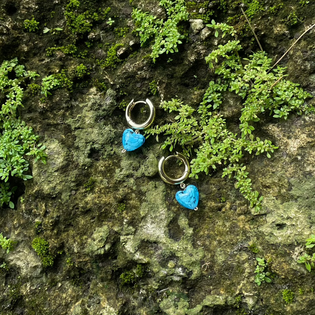 CHUNKY AMORE | Cobalt Blue Hearts