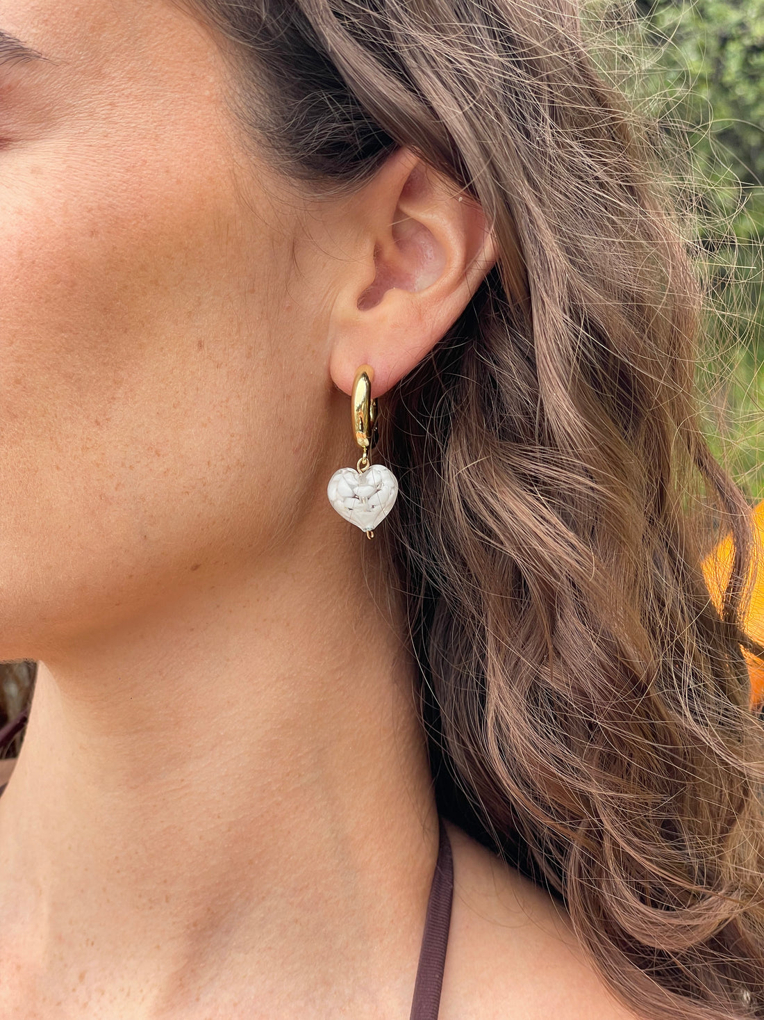 CHUNKY AMORE | Large White Hearts