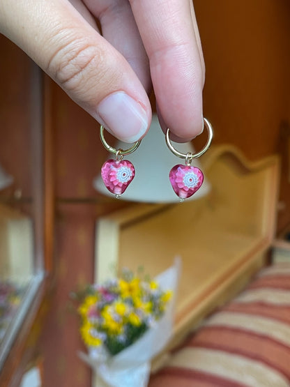 1 LEFT Sugar Snap | Petal Pink EARRINGS