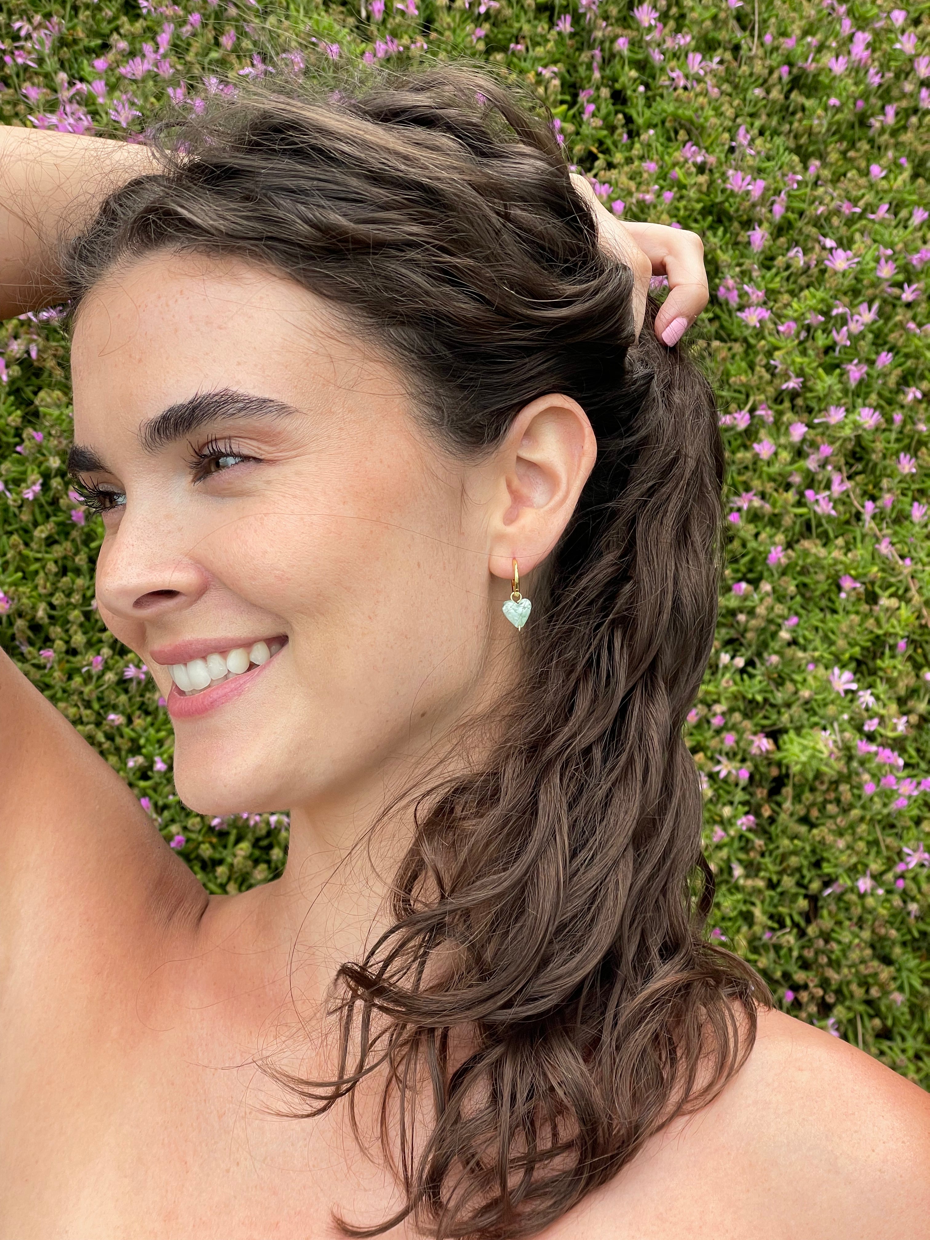 AMORE | Mint Cloudy Hearts