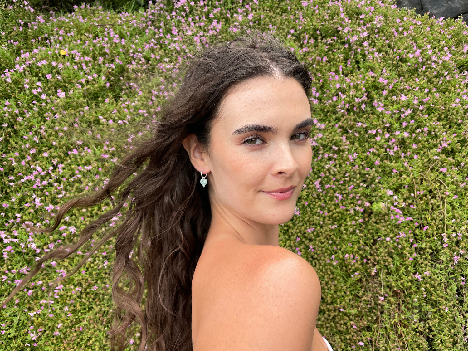 AMORE | Mint Cloudy Hearts