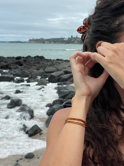 5-Stacked Bracelet | Coconut