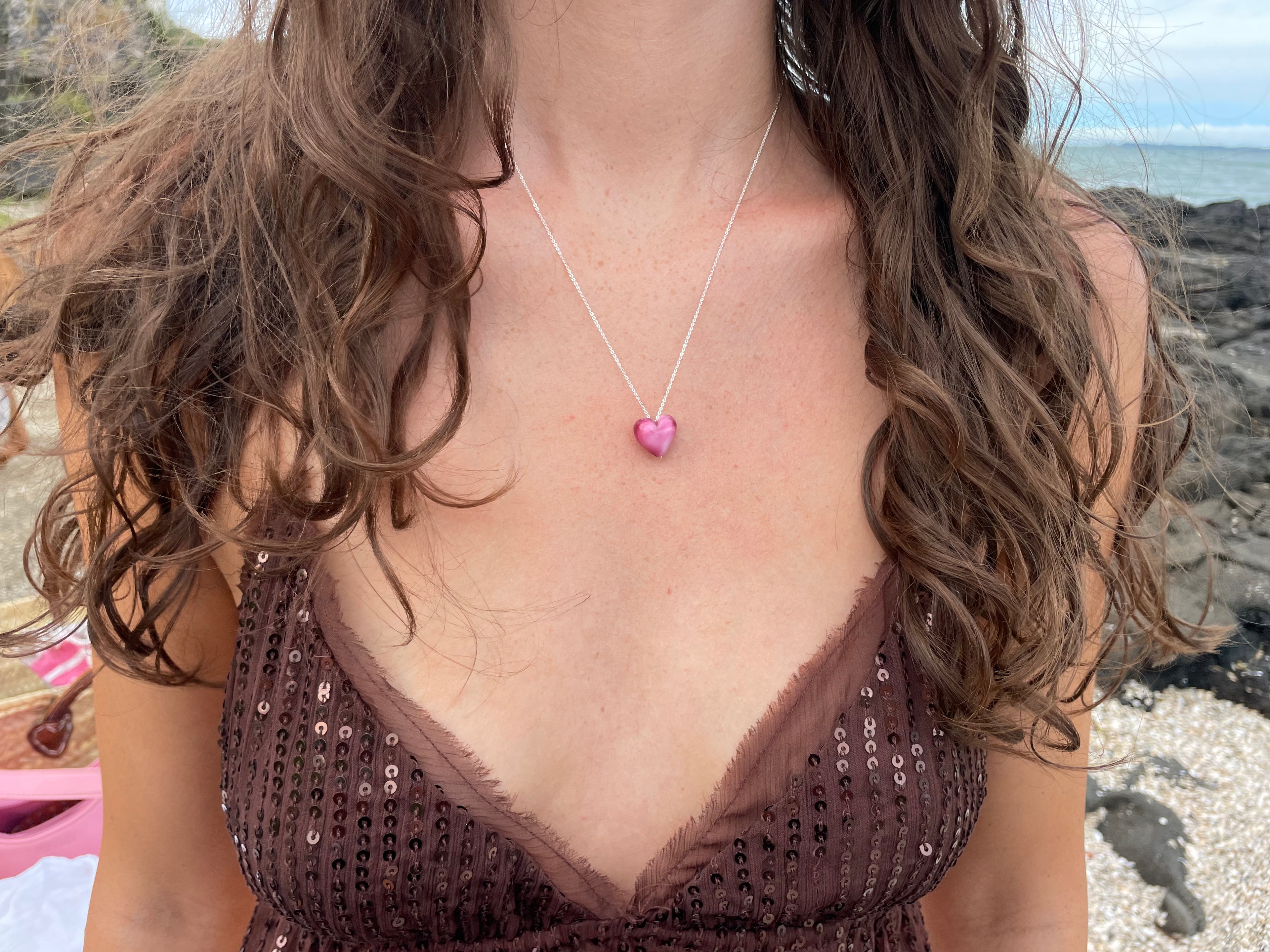ONE-OFF AMORE | Pink Necklace