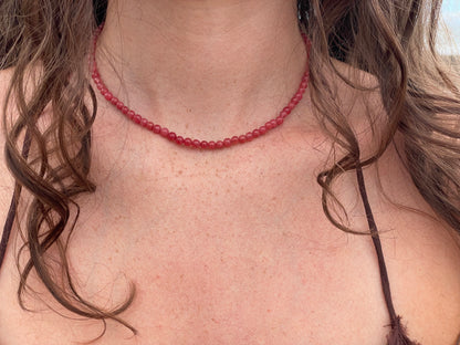 ONE-OFF Rhubarb Necklace