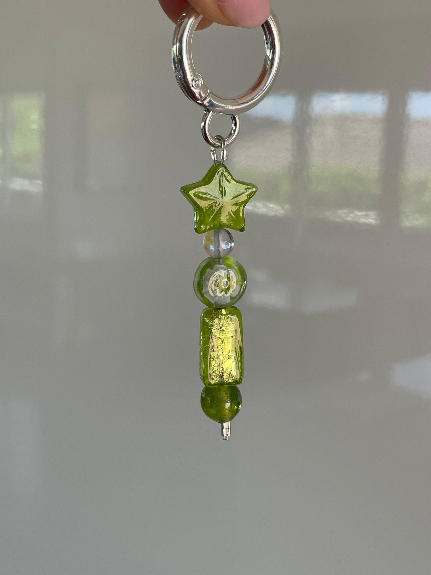 ONE-OFF Limited Edition Keychains | Green Stars