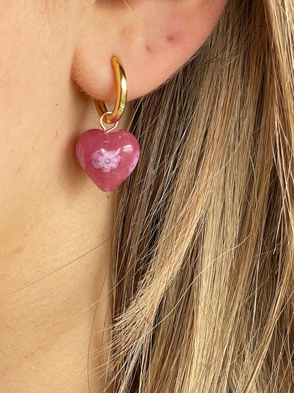 LIMITED EDITION Pink Floral | EARRINGS 🌸