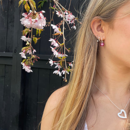 1 LEFT Sugar Snap | Petal Pink EARRINGS