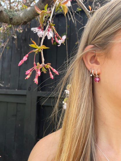 1 LEFT Sugar Snap | Petal Pink EARRINGS
