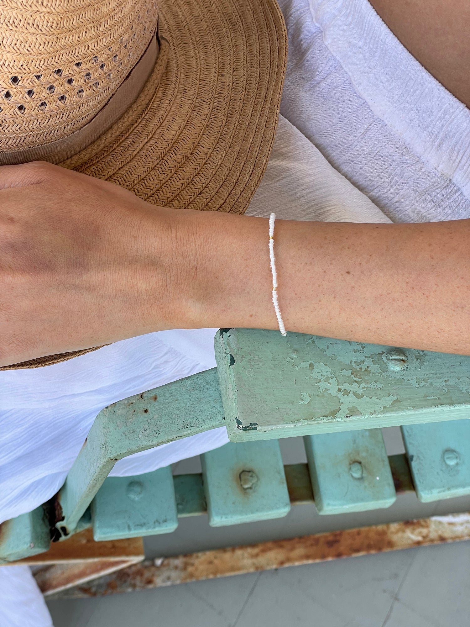 2 LEFT STACK ME Bracelet | White