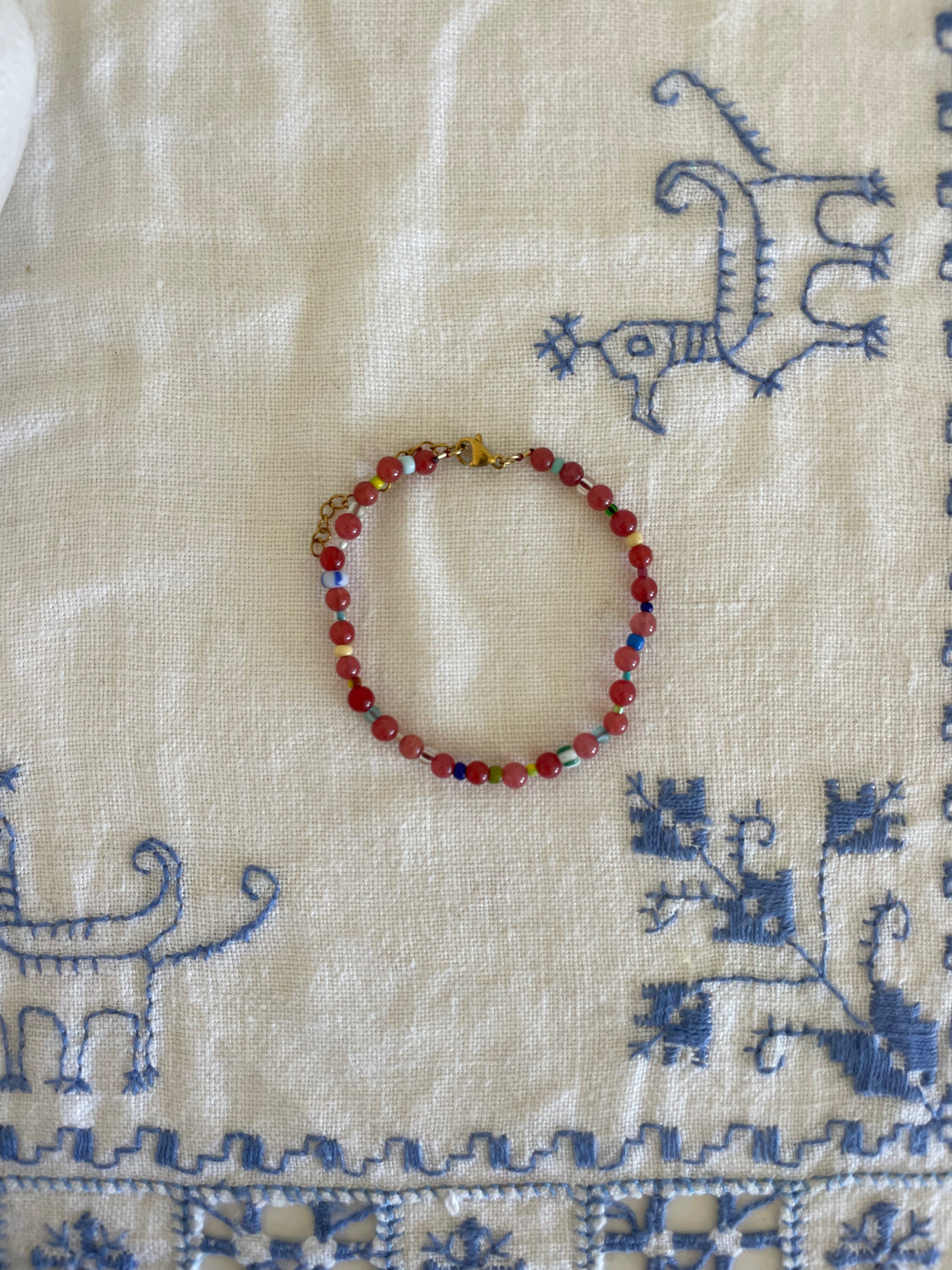 ONE-OFF Rhubarb Bracelet