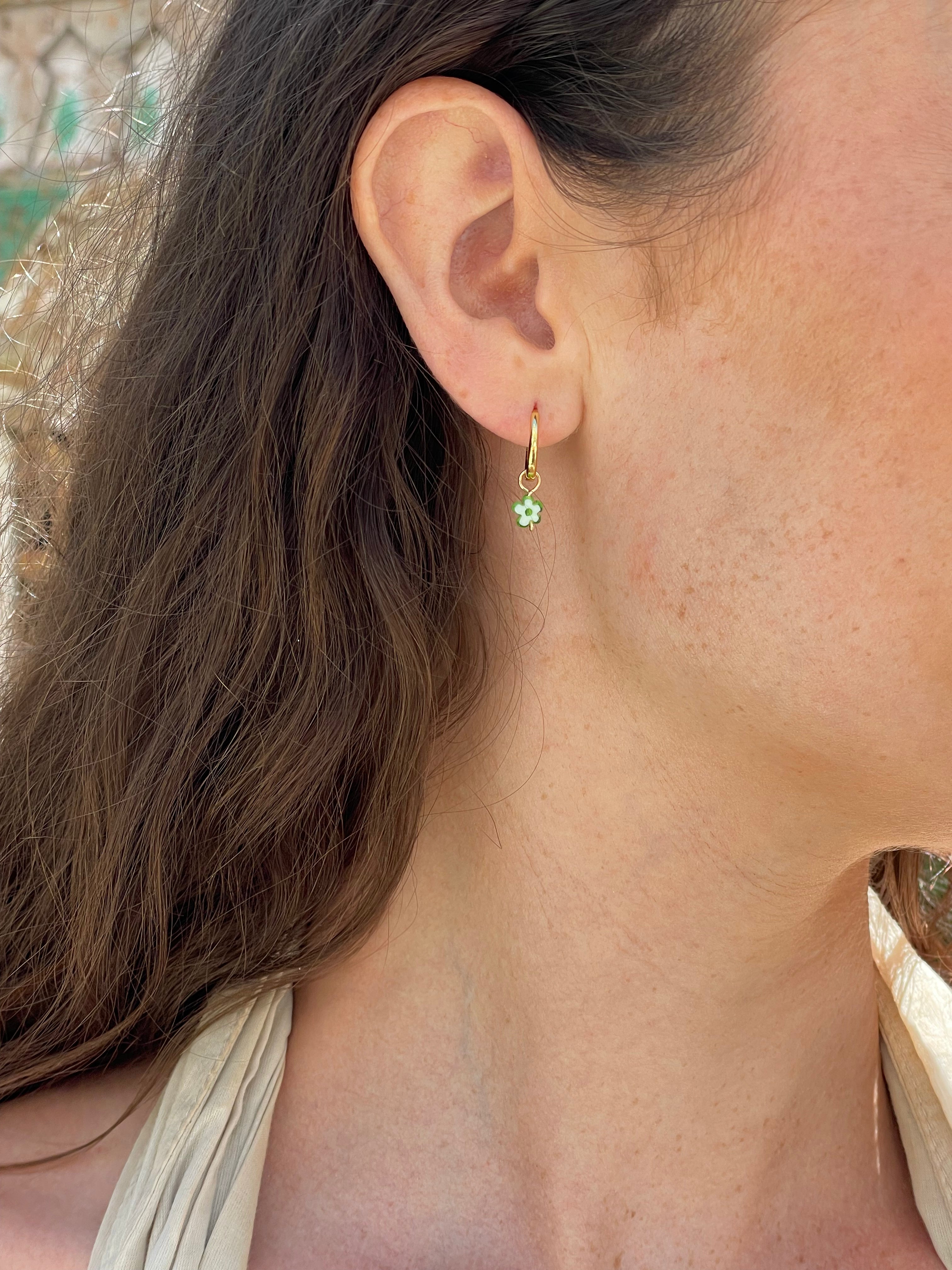 FLOWER CHARMS | Lime