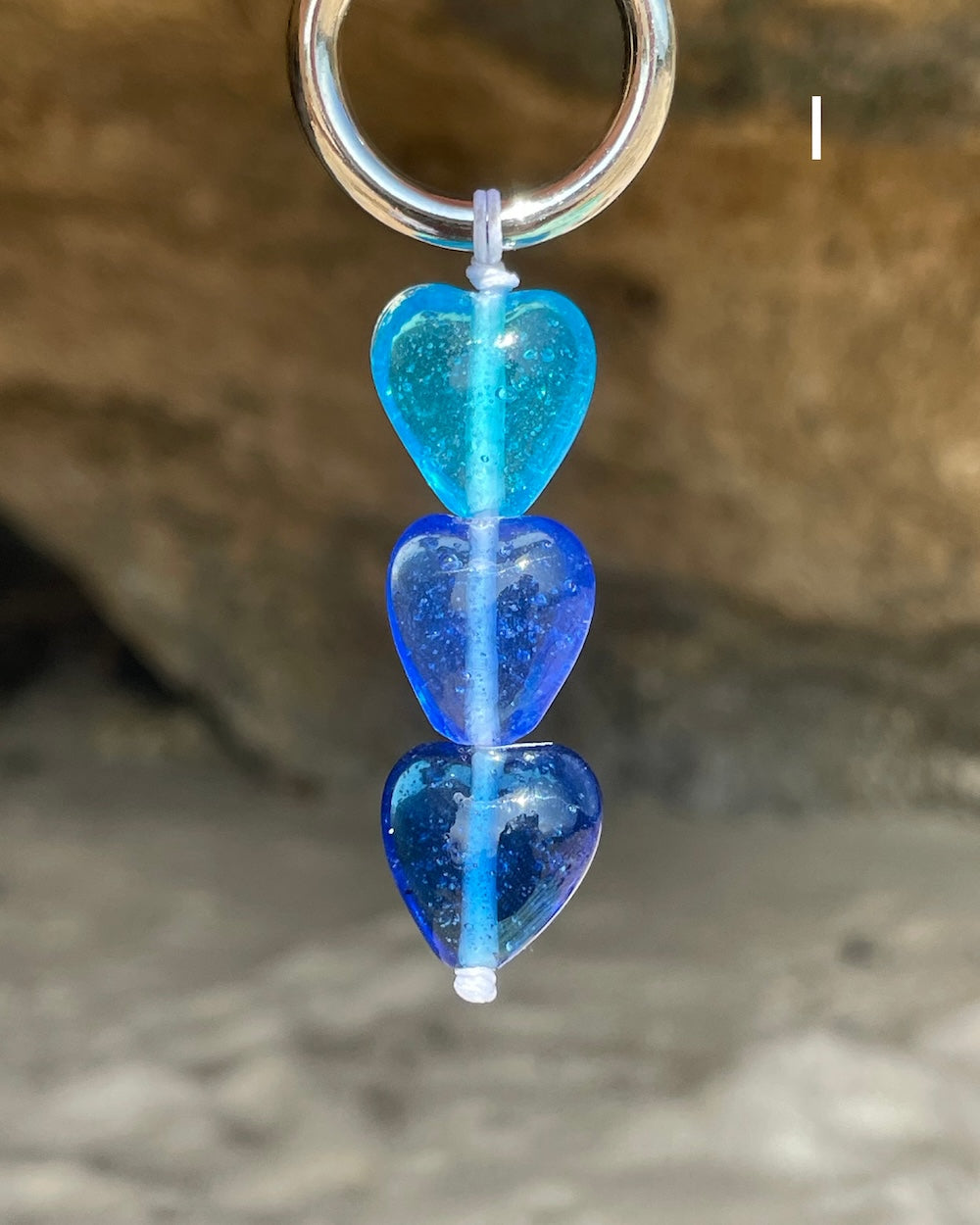 Sweetheart Keyrings | Glass