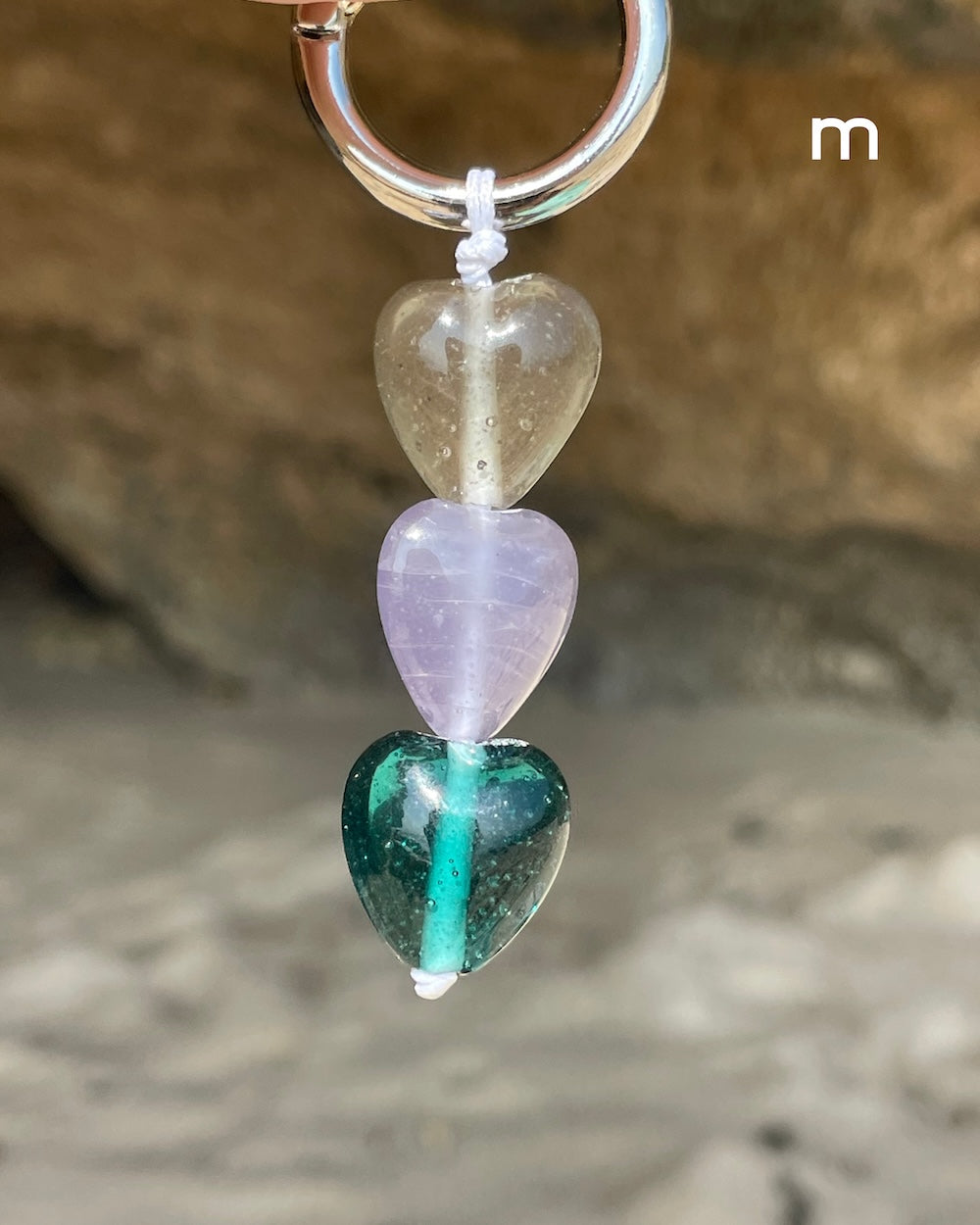 Sweetheart Keyrings | Glass