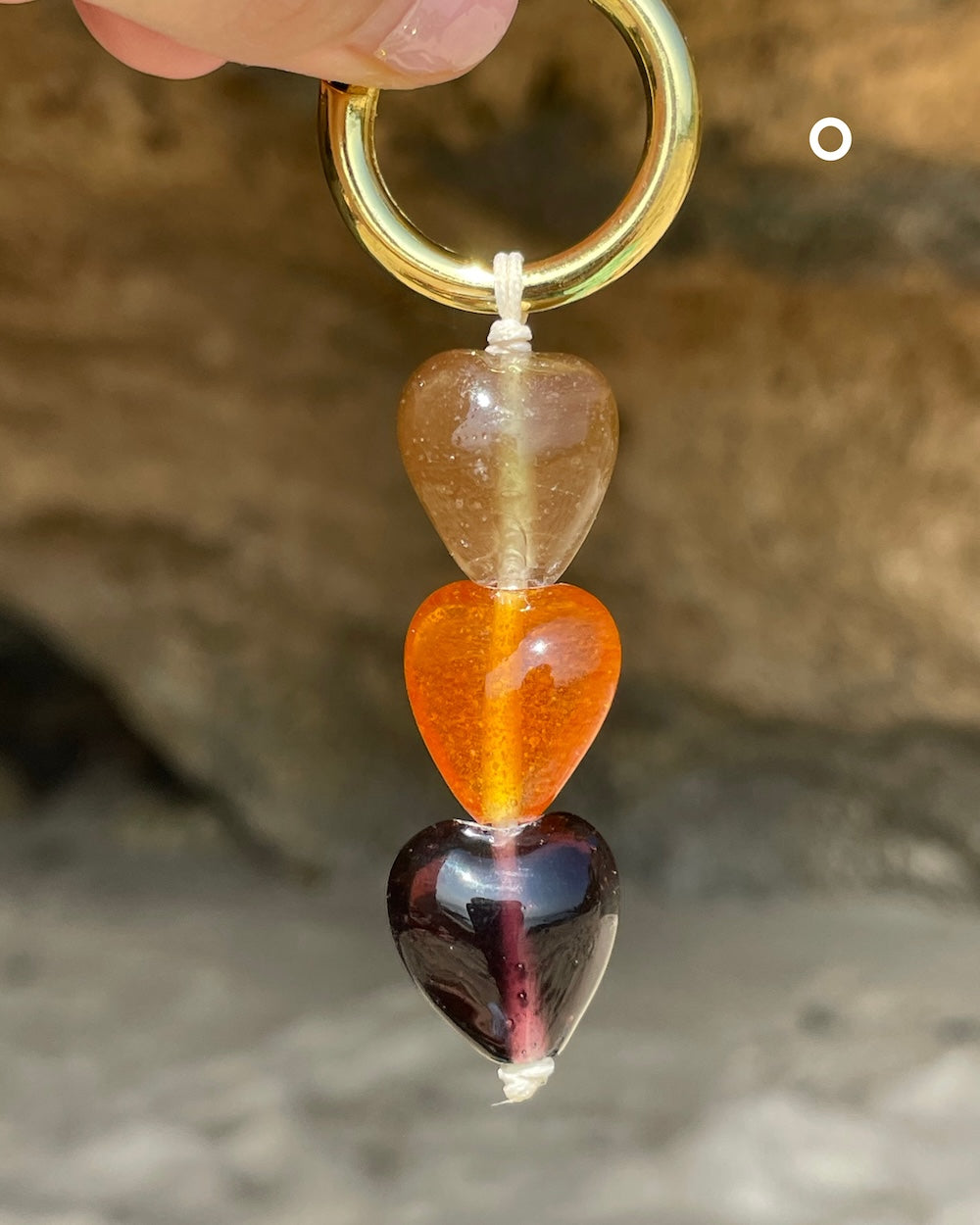 Sweetheart Keyrings | Glass