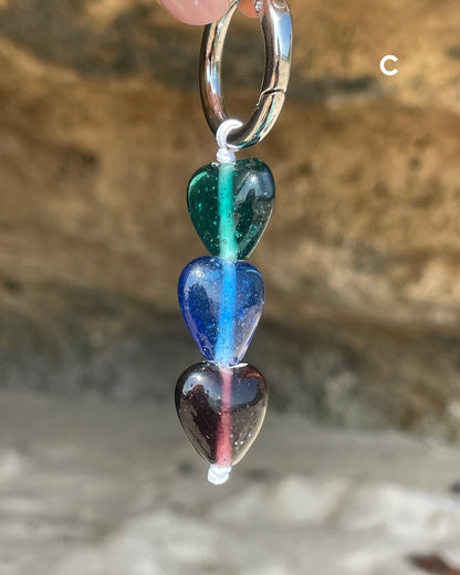 Sweetheart Keyrings | Glass