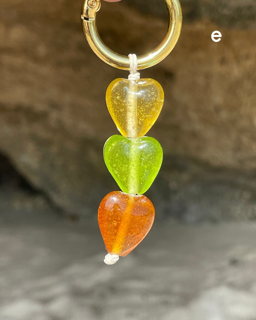 Sweetheart Keyrings | Glass