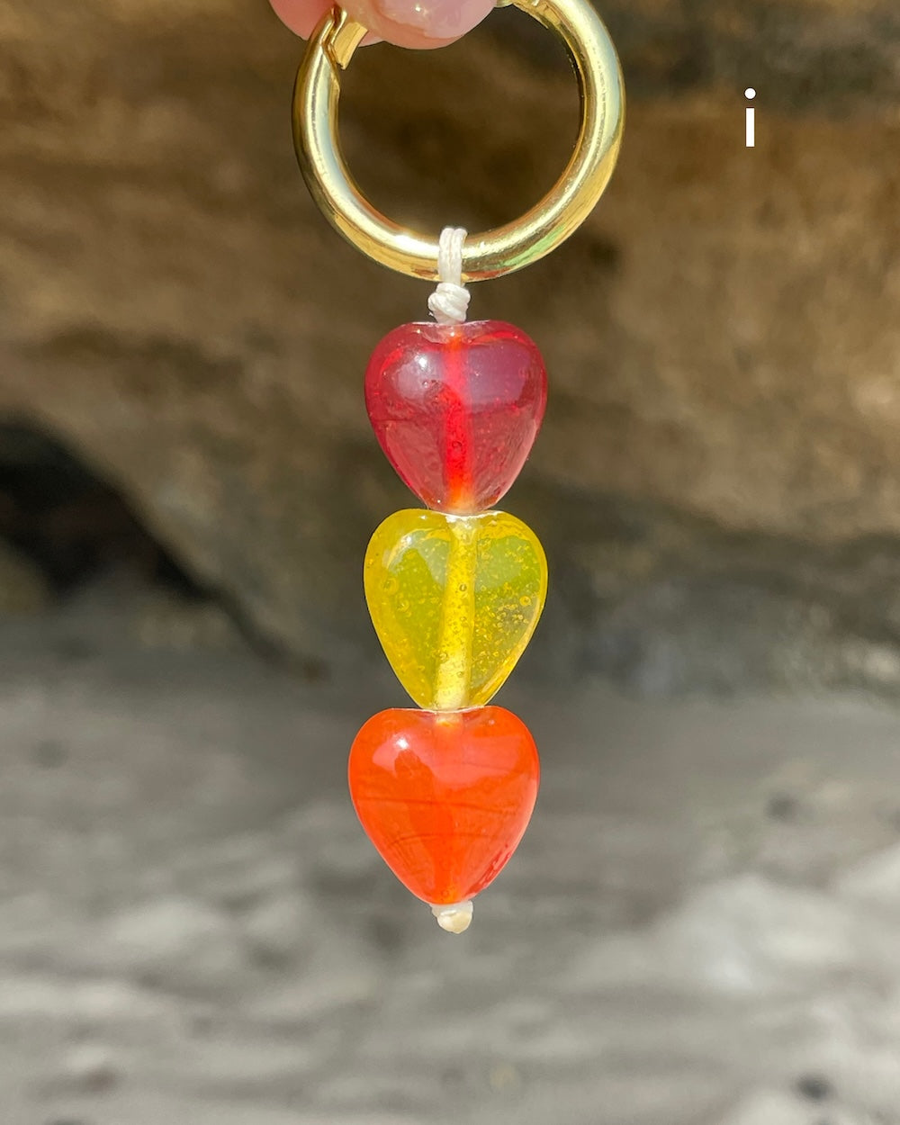 Sweetheart Keyrings | Glass