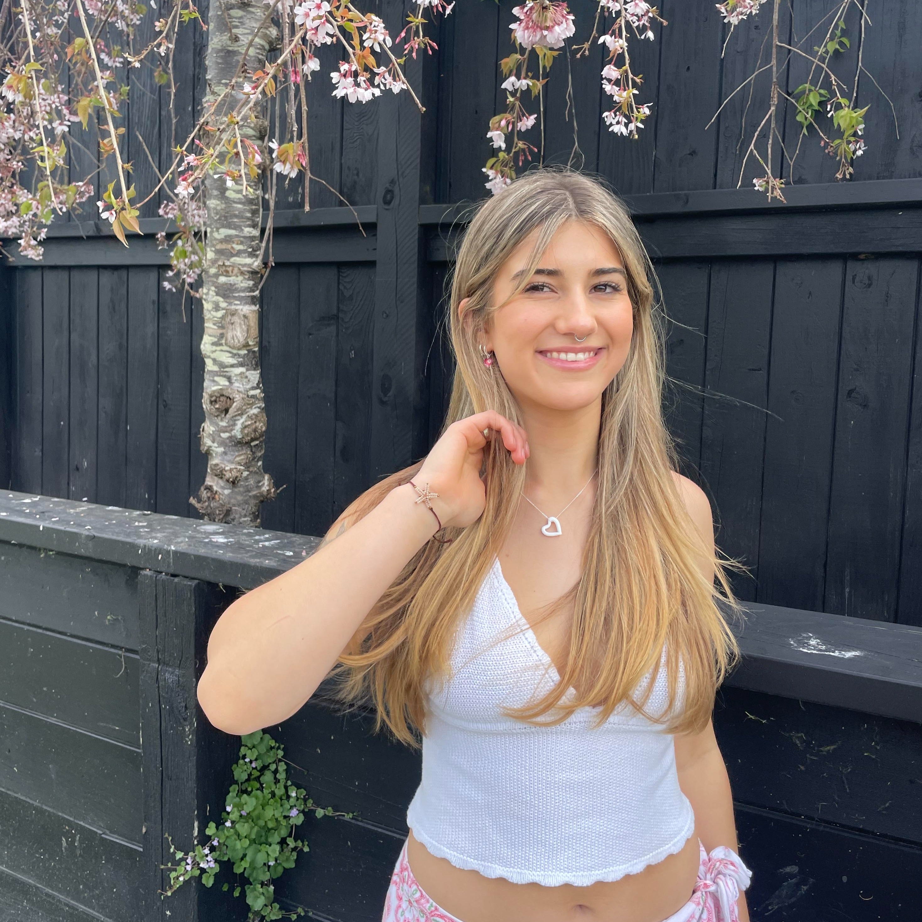 1 LEFT Sugar Snap | Petal Pink EARRINGS