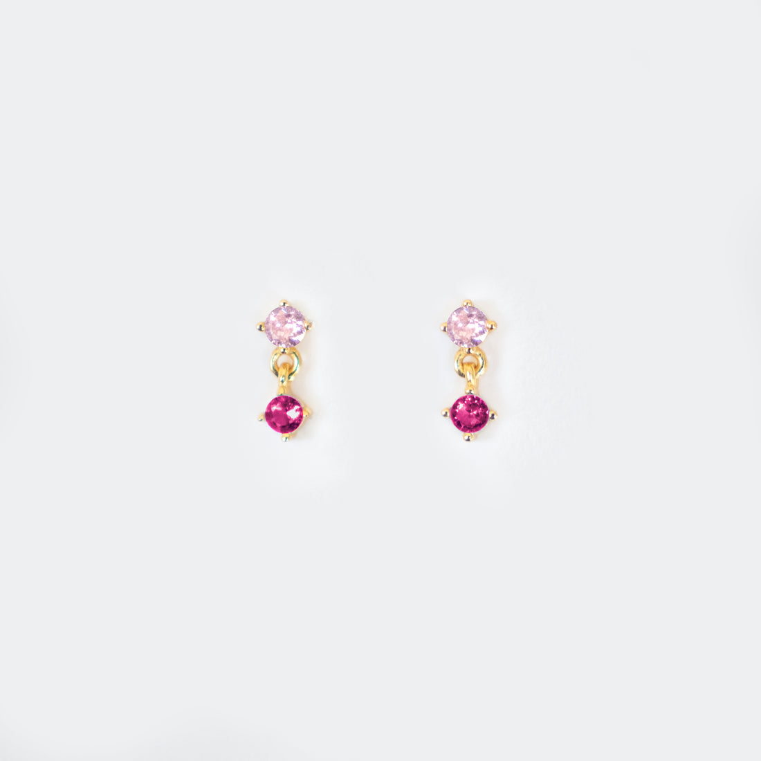 Droplet Studs | Piglet Pink