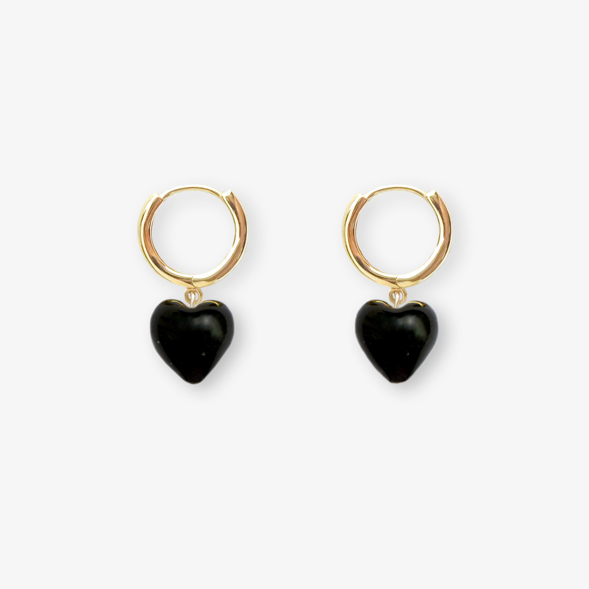 AMORE | Black Glass Hearts