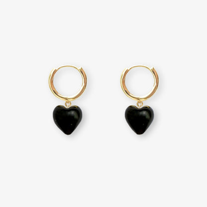 AMORE | Black Glass Hearts