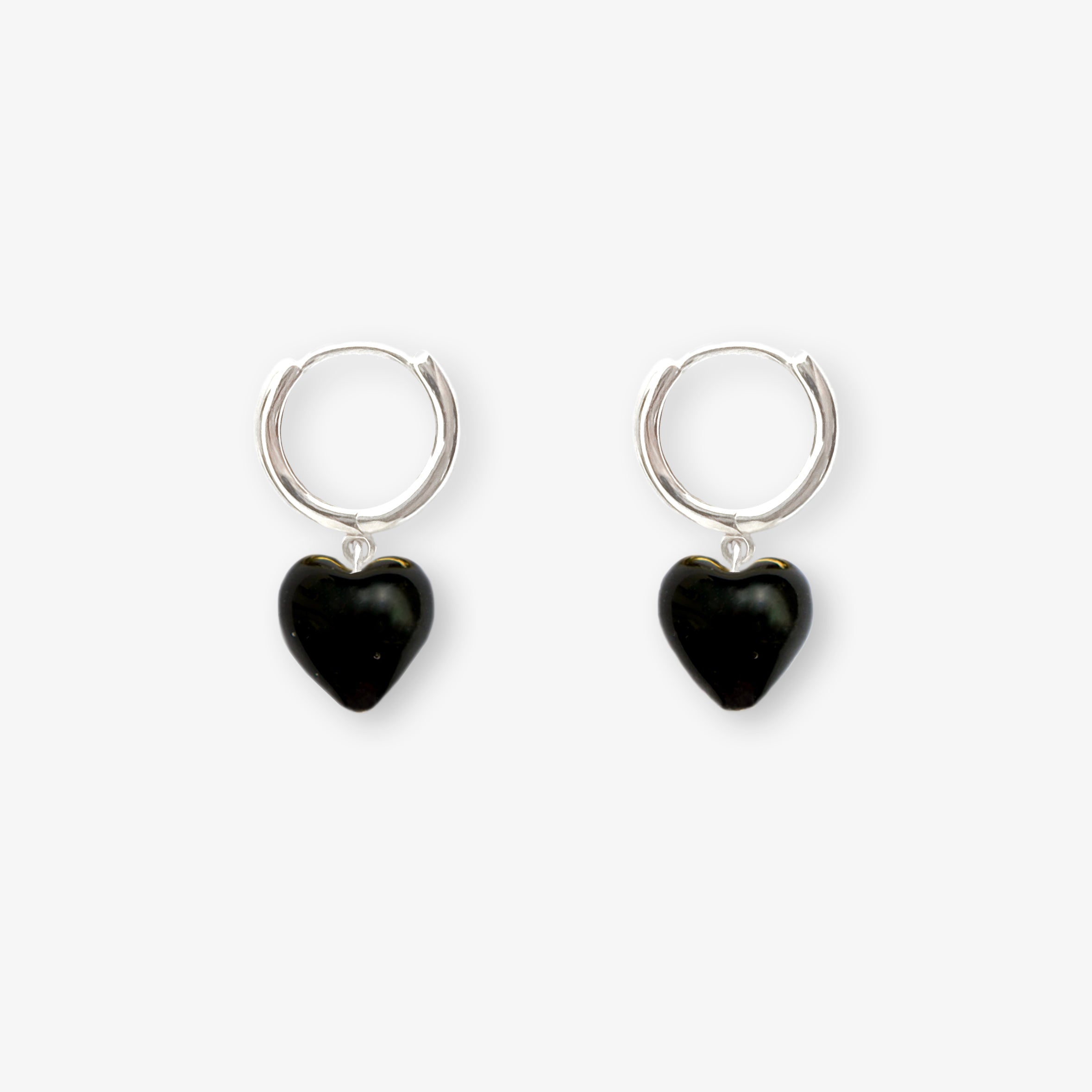 AMORE | Black Glass Hearts