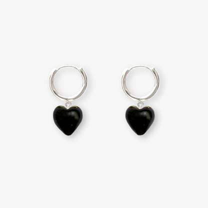 AMORE | Black Glass Hearts