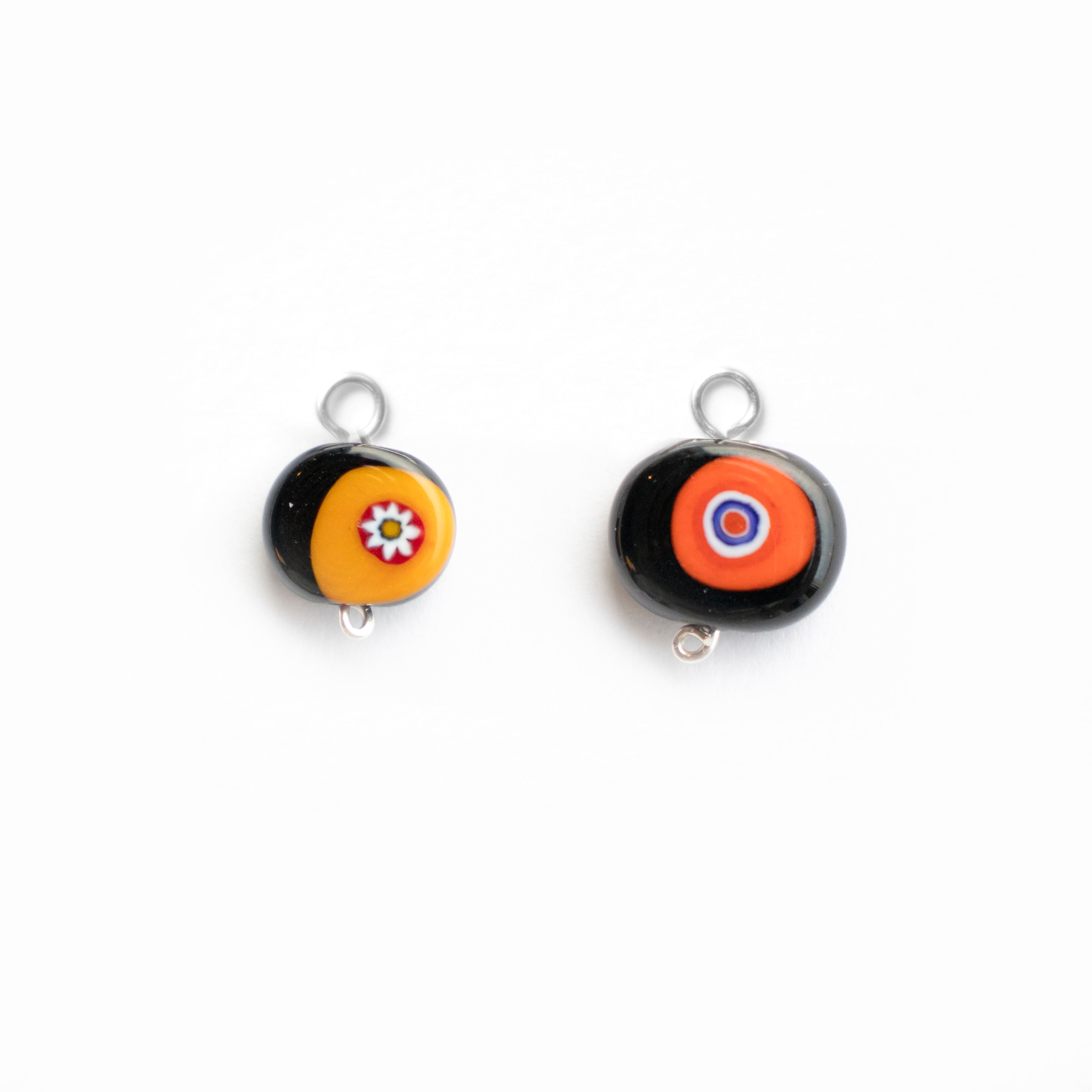 Black Kaleidoscope Discs | CHARMS
