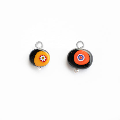 Black Kaleidoscope Discs | CHARMS
