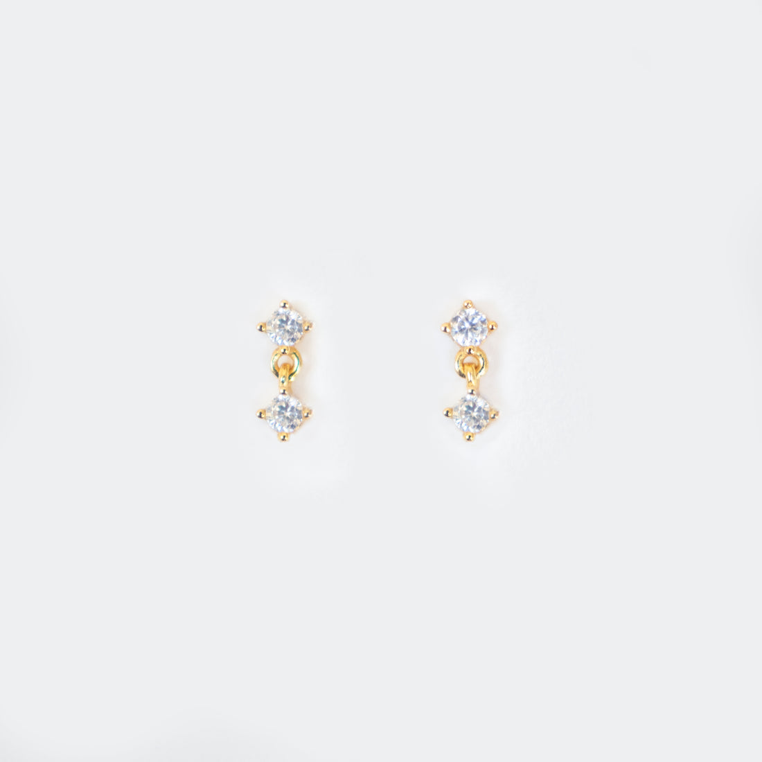 Droplet Studs | Clear Dew