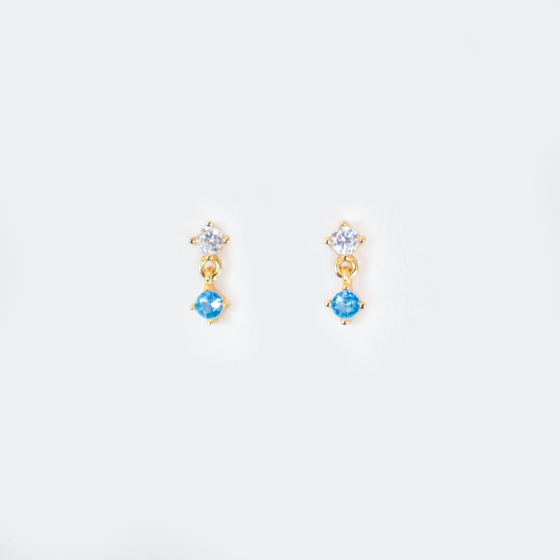 ONE LEFT Droplet Studs | Cobalt