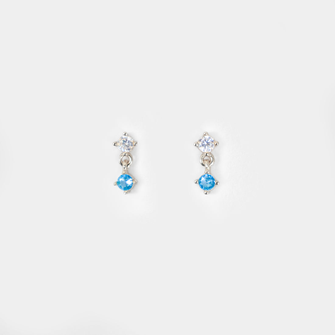 ONE LEFT Droplet Studs | Cobalt