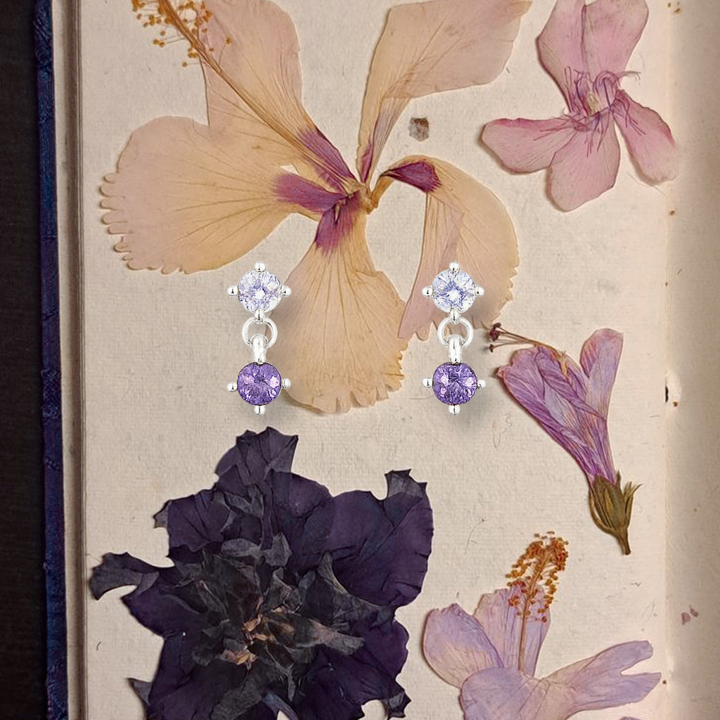 Droplet Studs | Lavender