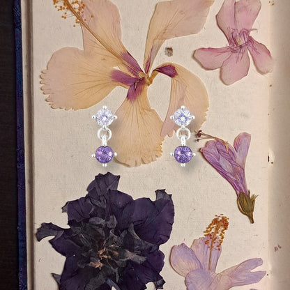 Droplet Studs | Lavender