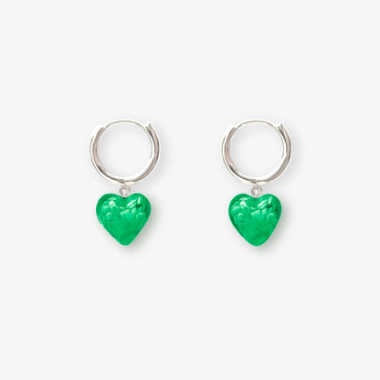 AMORE | Emerald Cloudy Hearts