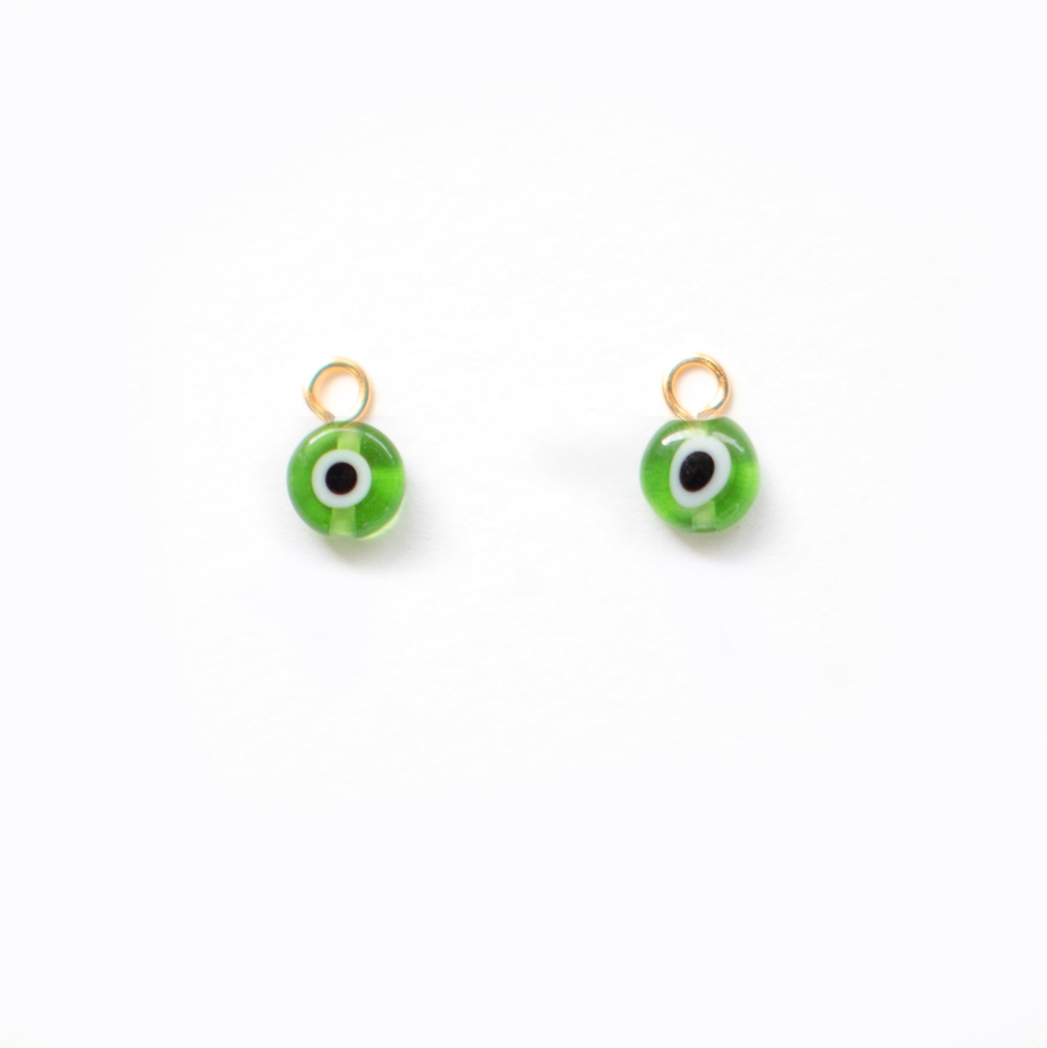CHARMS | Green Turkish Evil Eyes