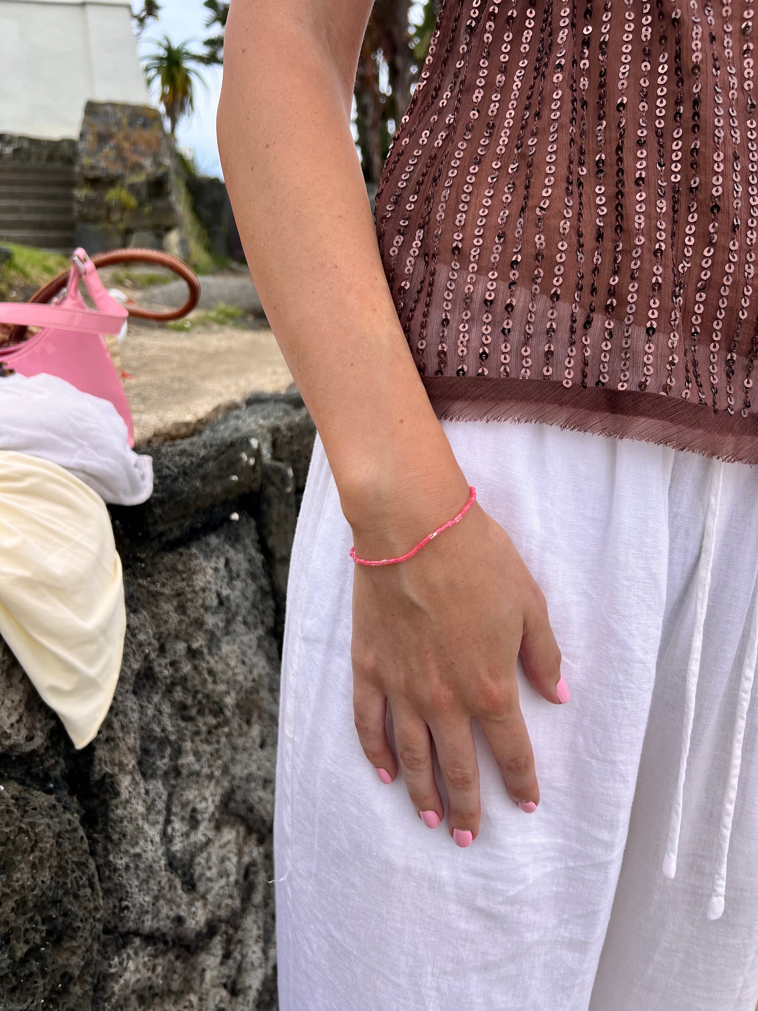 STACK ME Bracelet | Hot Pink