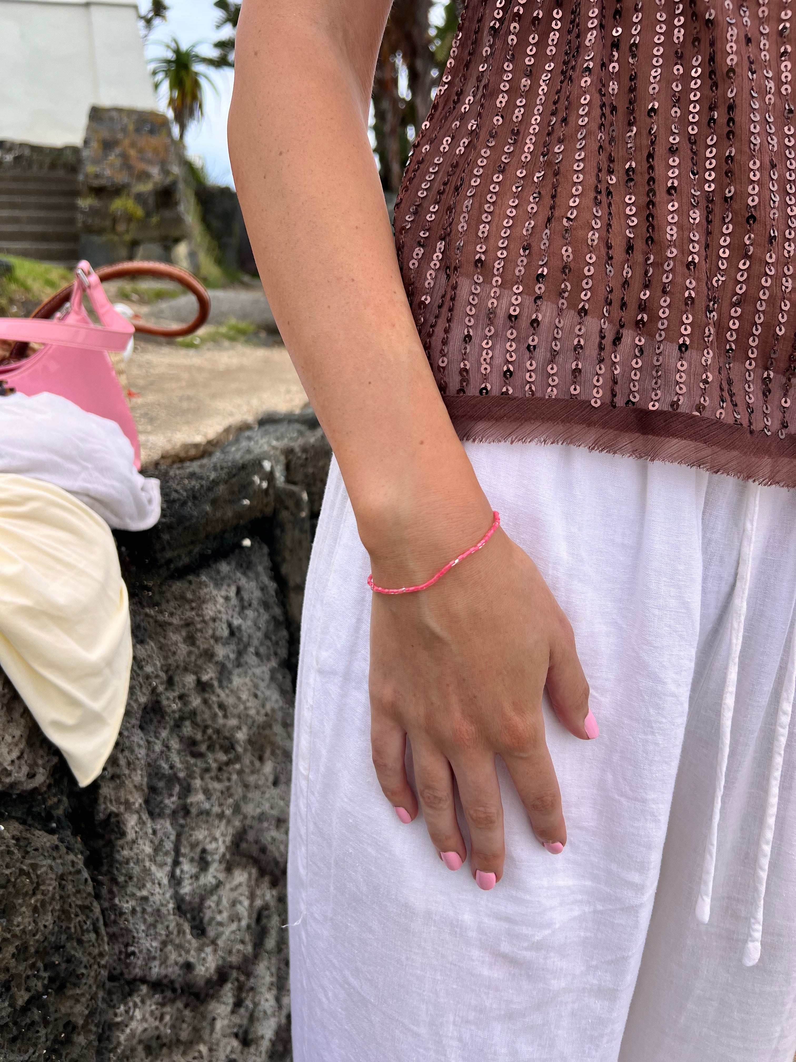 STACK ME Bracelet | Hot Pink