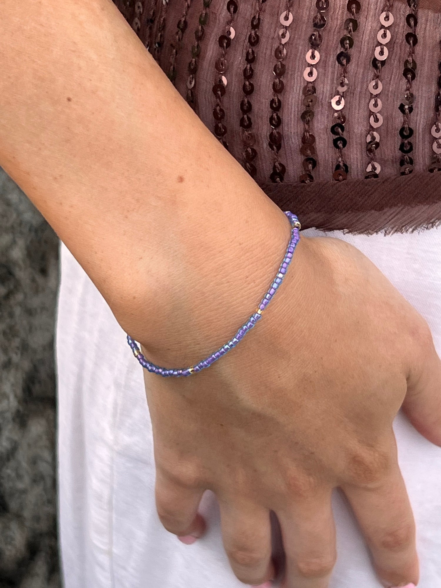 STACK ME Bracelet | Purple