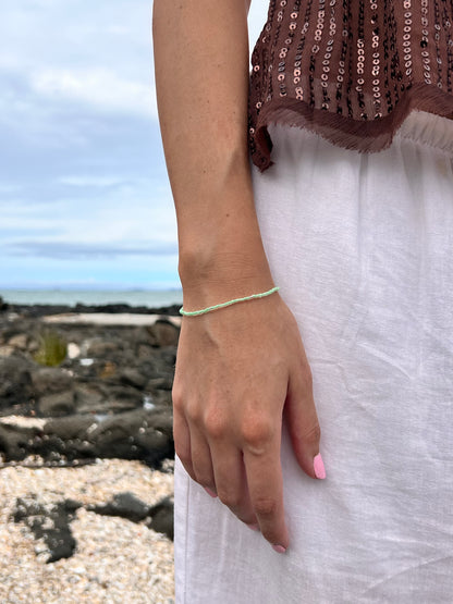 2 LEFT STACK ME Bracelet | Seafoam