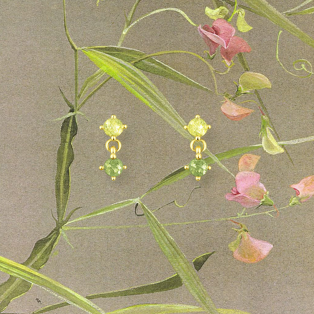 Droplet Studs | Khaki