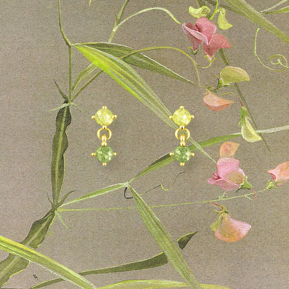 Droplet Studs | Khaki