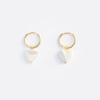 Shell Hearts | Earrings