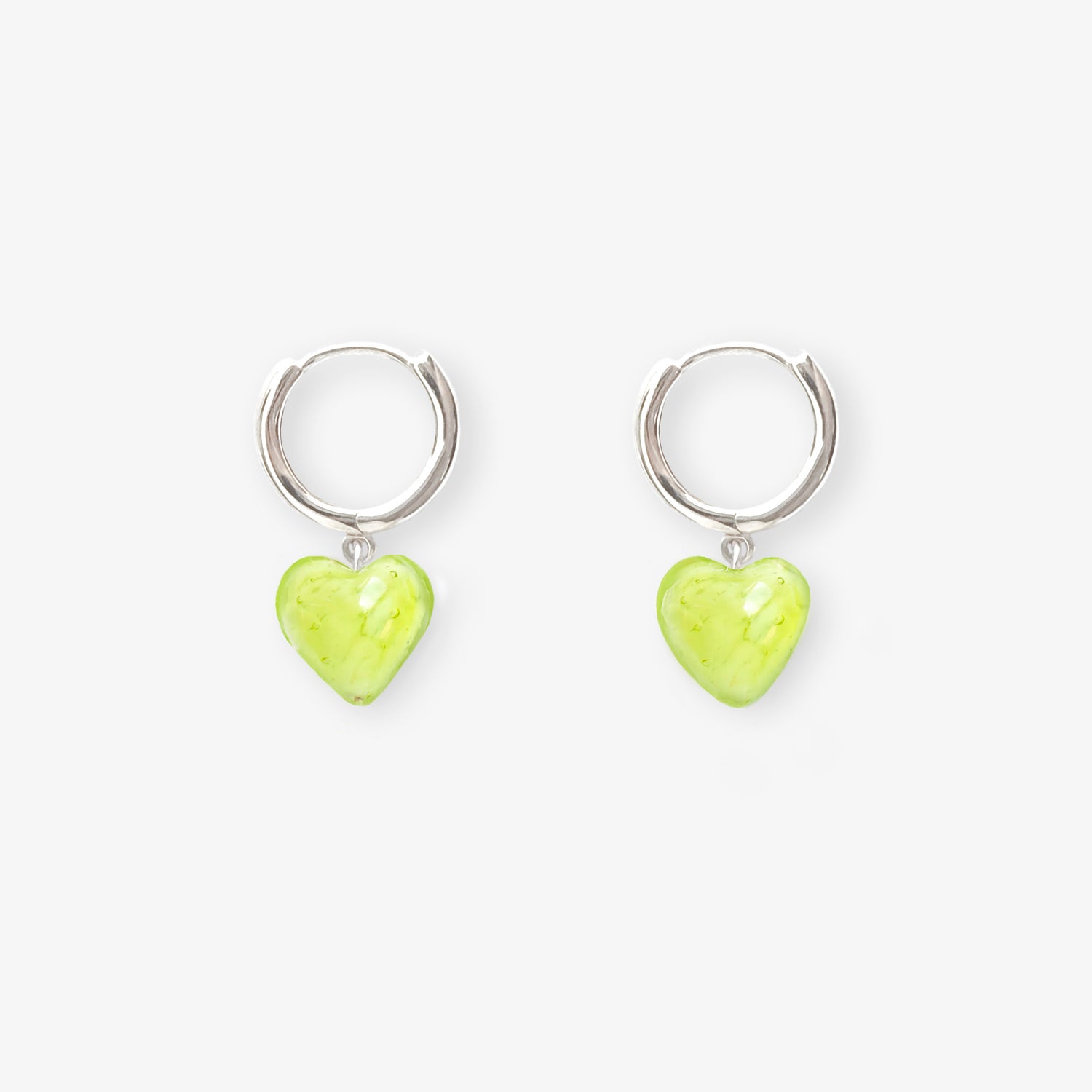 AMORE | Moss Green Cloudy Hearts
