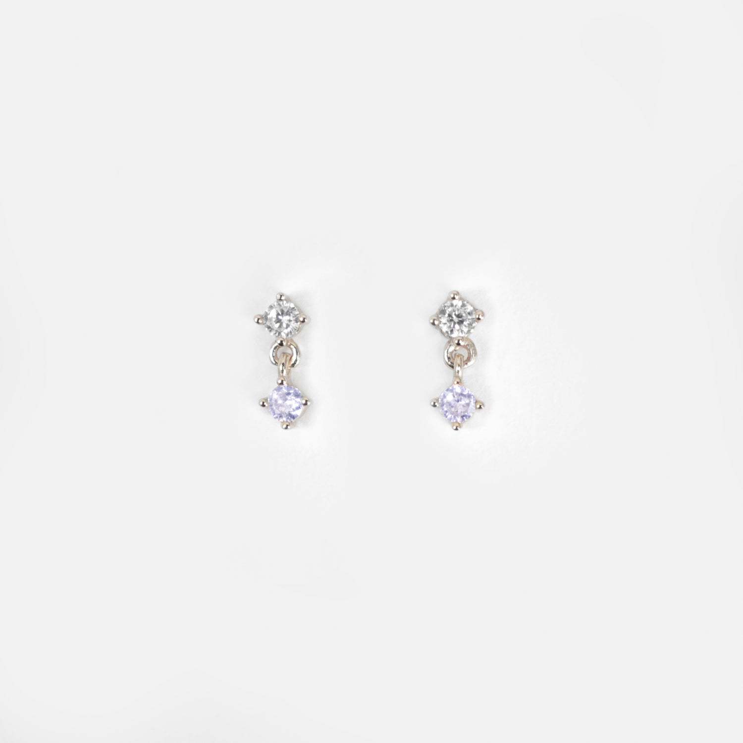 PALE Lilac | Droplet Studs